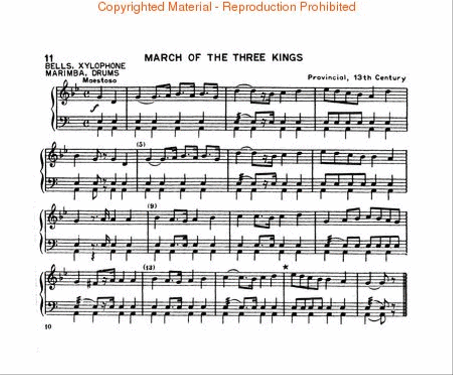 Christmas Carols for Band or Brass Choir Concert Band scores gallery preview page 3
