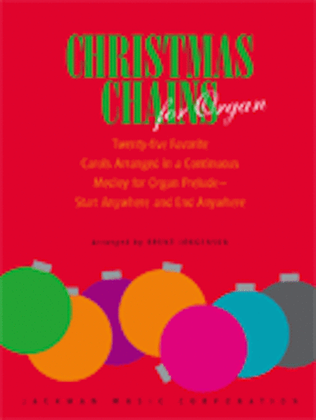 Book cover for Christmas Chains for Organ