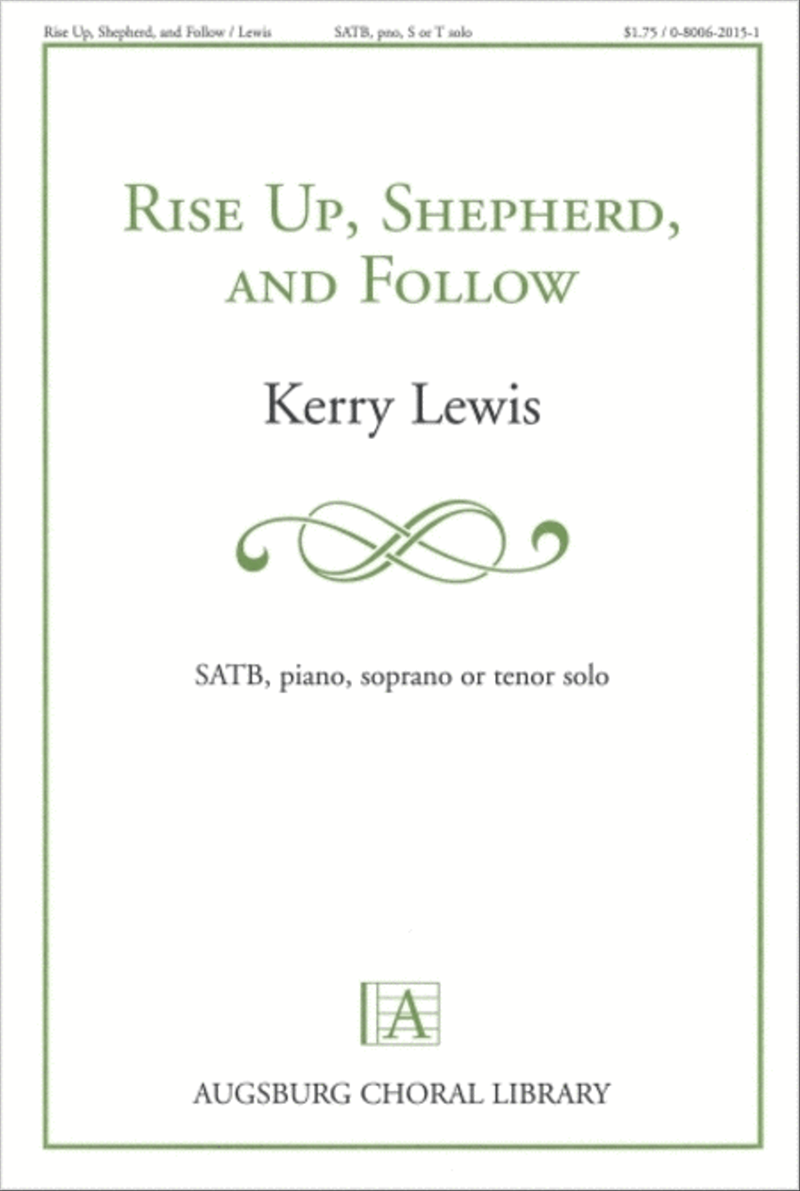 Rise Up, Shepherd, and Follow 4-Part scores gallery preview page 1