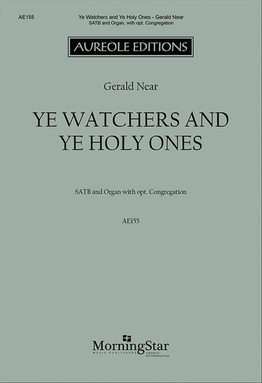 Ye Watchers and Ye Holy Ones 4-Part scores gallery preview page 1