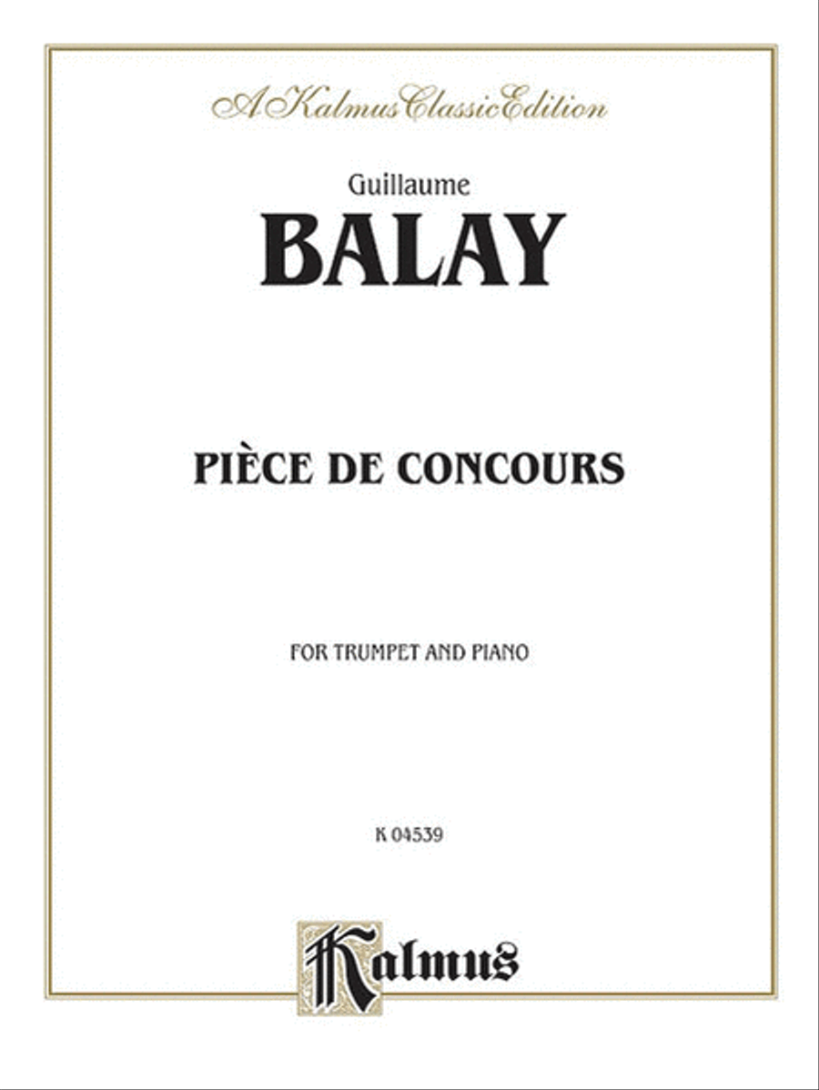 Piece de Concours Small Ensemble scores gallery preview page 1