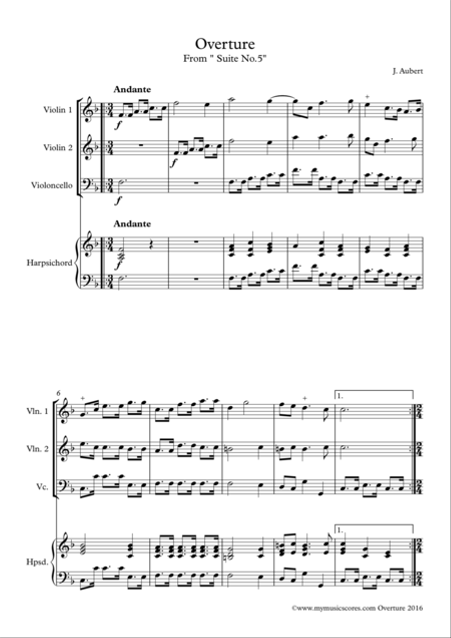 Overture Cello scores gallery preview page 2