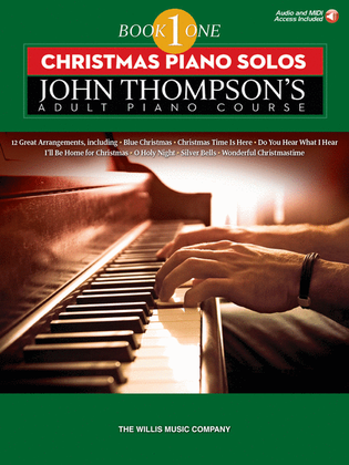 Book cover for Christmas Piano Solos