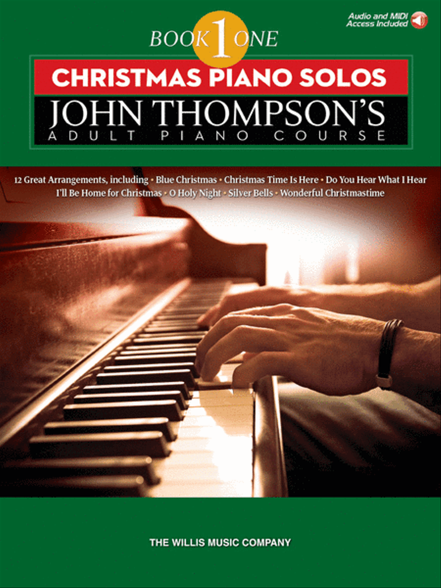 Book cover for Christmas Piano Solos