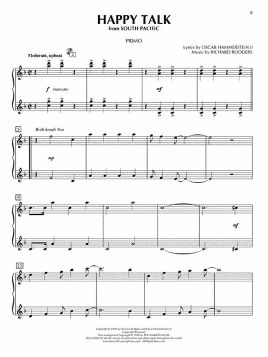 Rodgers & Hammerstein Rodgers & Hammerstein 1 Piano, 4-Hands scores gallery preview page 4