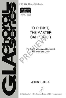 Book cover for O Christ, the Master Carpenter