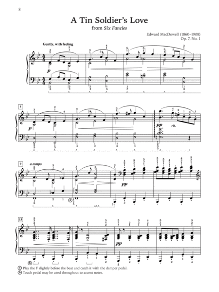 Classics for the Advancing Pianist: Edward MacDowell 1-3 (Value Pack) Piano Solo scores gallery preview page 17