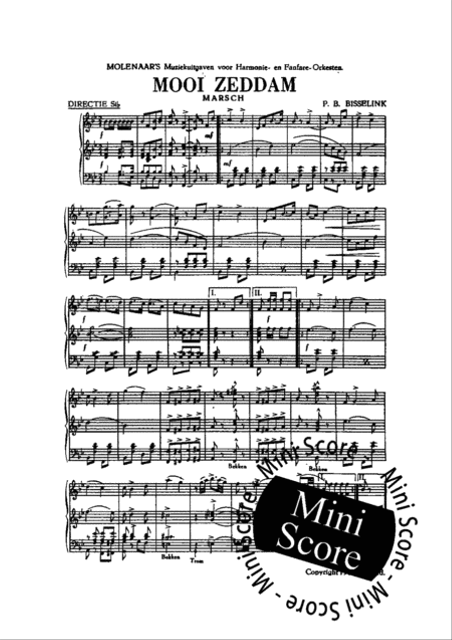 Mooi Zeddam Fanfare Band scores gallery preview page 5