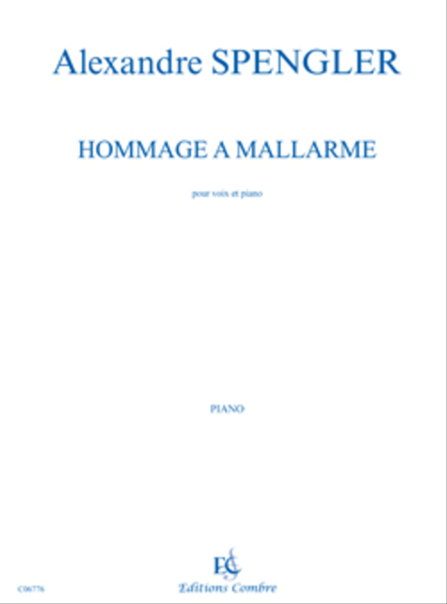 Hommage a Mallarme Voice Solo scores gallery preview page 1