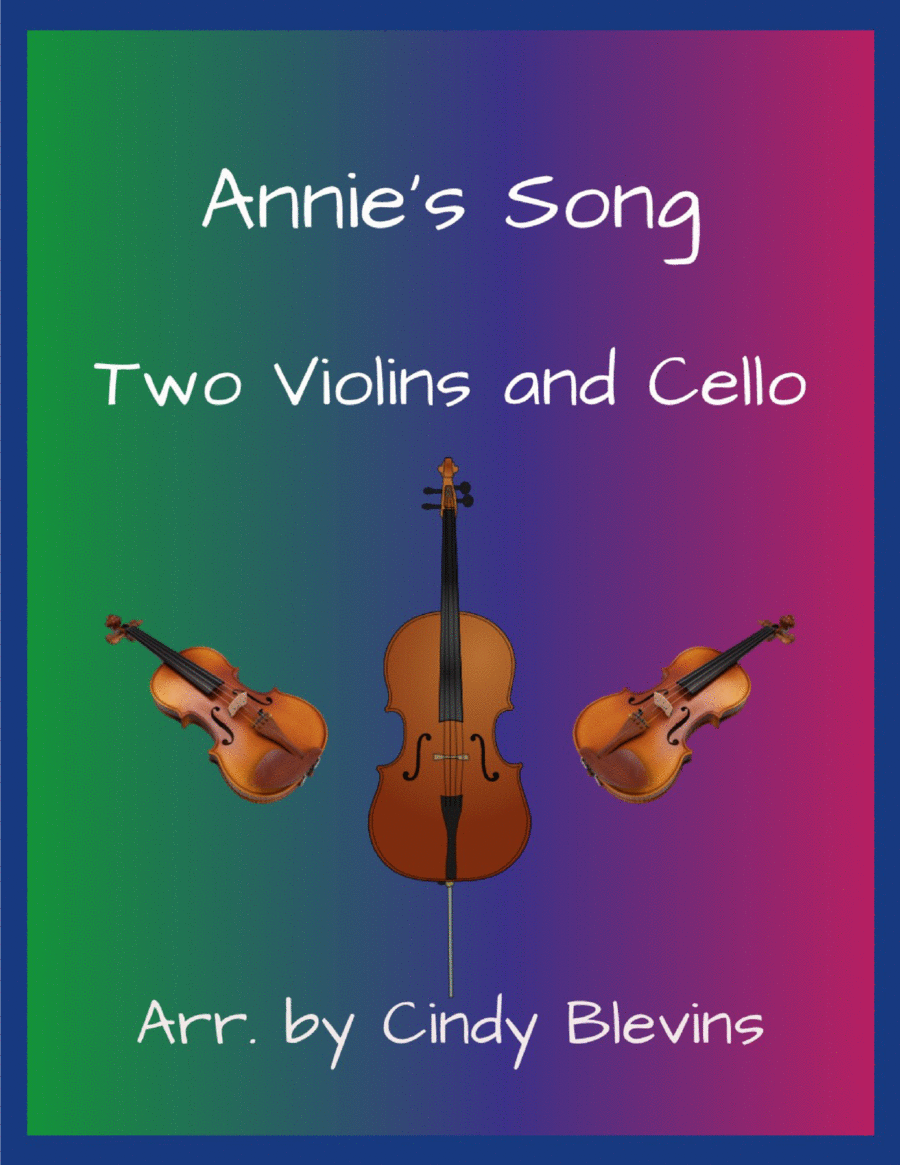 Annie's Song String Trio scores gallery preview page 1