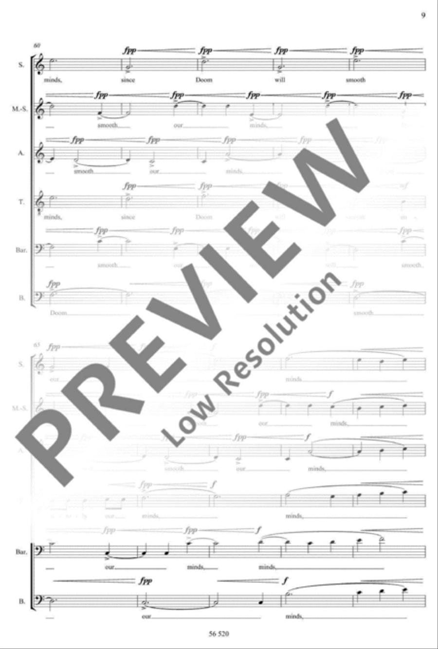 in spite of everything Mixed Choir scores gallery preview page 10