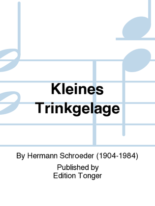 Kleines Trinkgelage