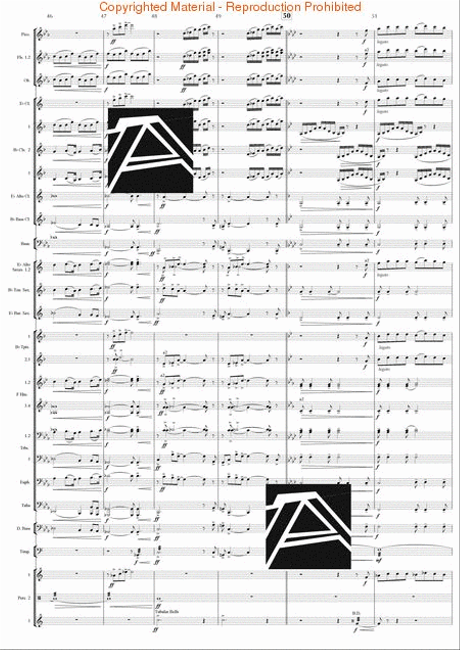 Rapsodia Borealis Woodwind Ensemble scores gallery preview page 8