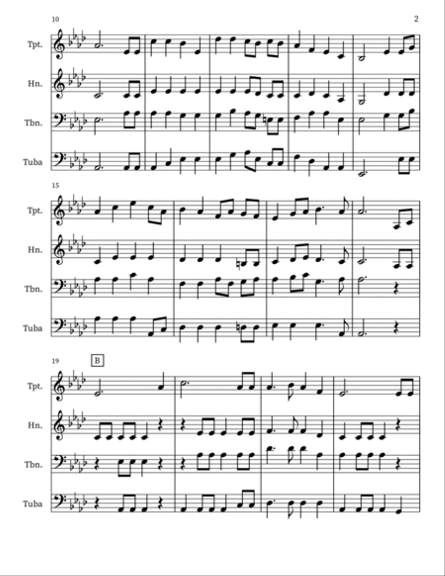 Be True Be True Small Ensemble scores gallery preview page 2