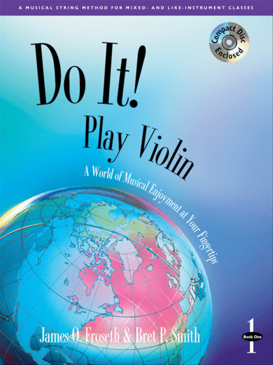 Do It! Play Violin - Book 1 with MP3s Violin scores gallery preview page 1