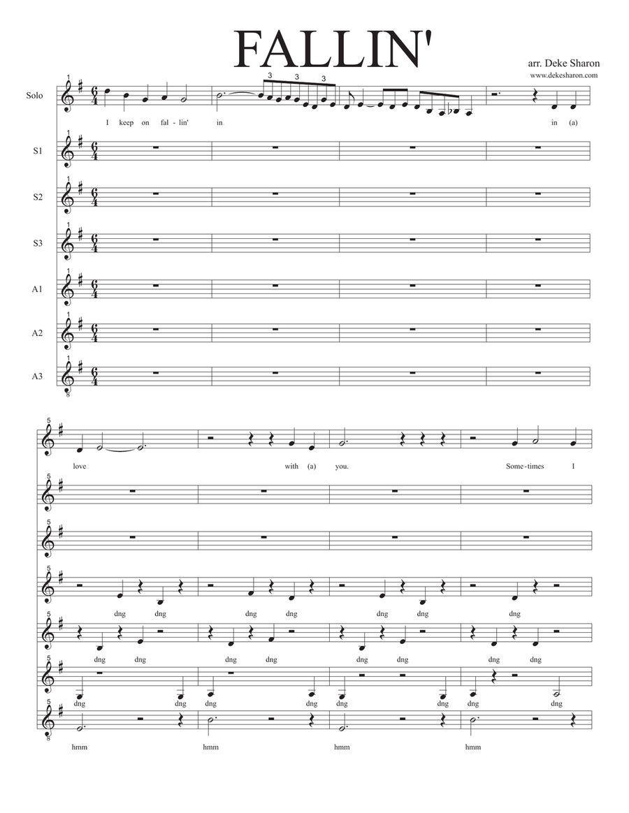 Fallin' SA scores gallery preview page 1
