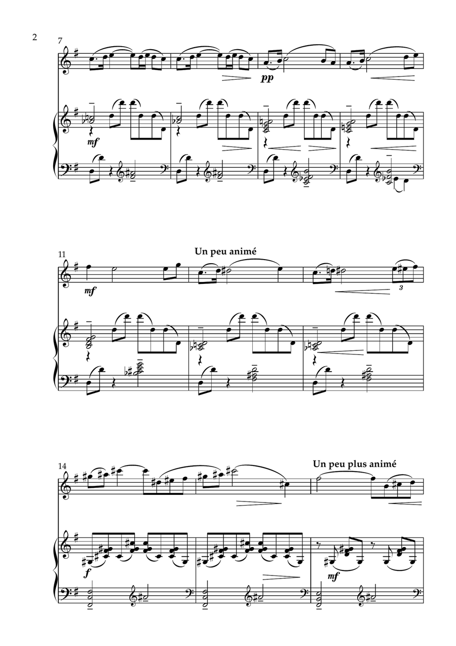 Nocturne Nocturne Alto Recorder scores gallery preview page 3