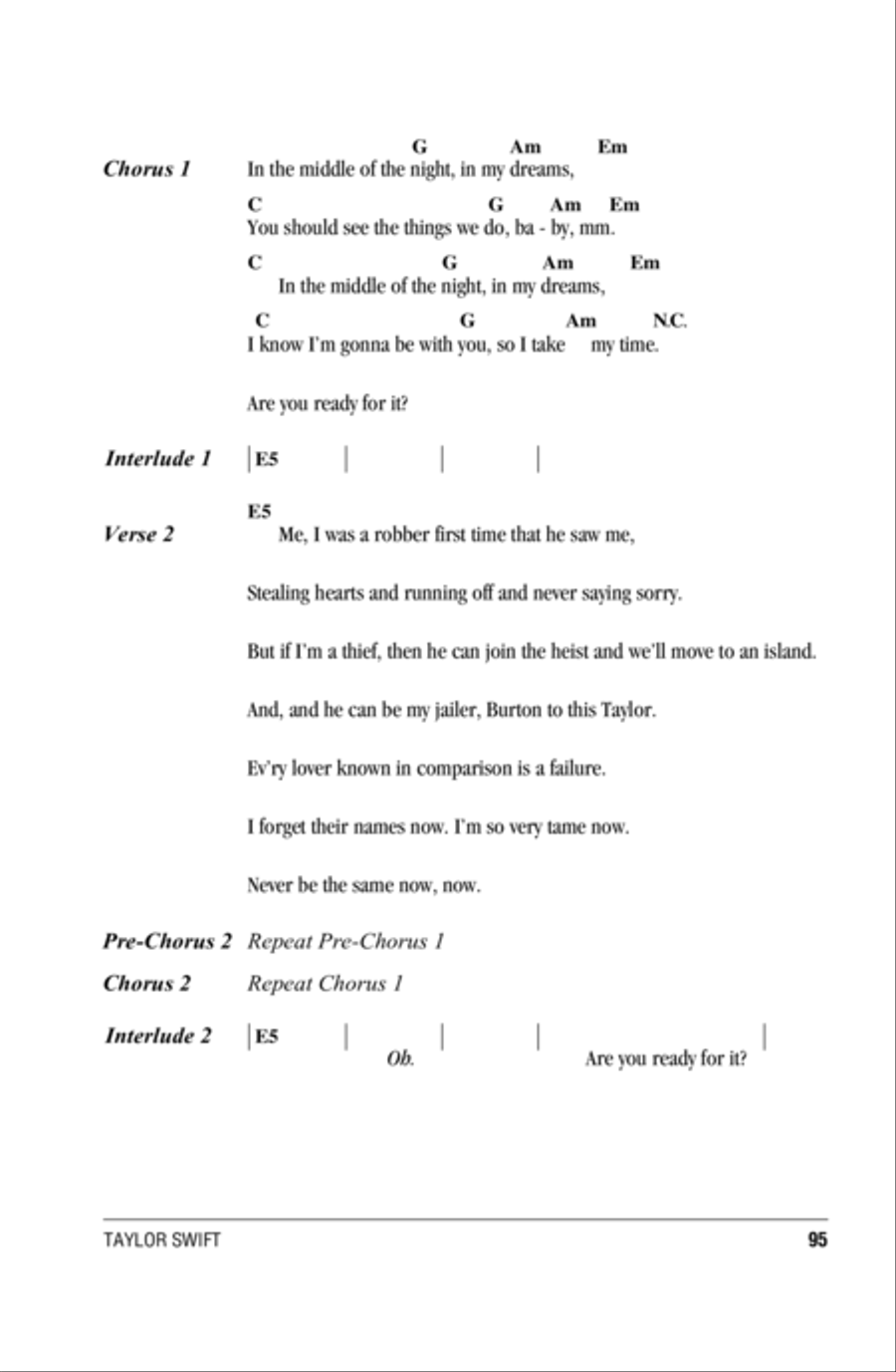 ...Ready For It? Acoustic Guitar scores gallery preview page 2