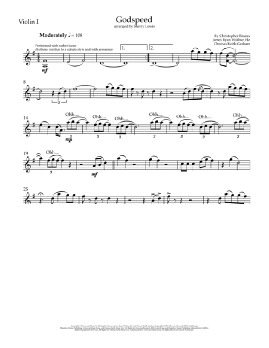 Godspeed String Trio scores gallery preview page 5