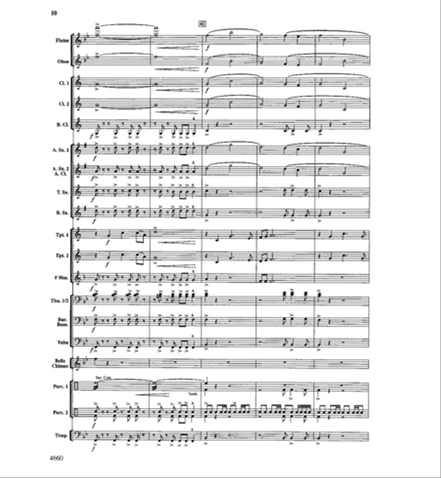 Tribute and Triumph Concert Band scores gallery preview page 9