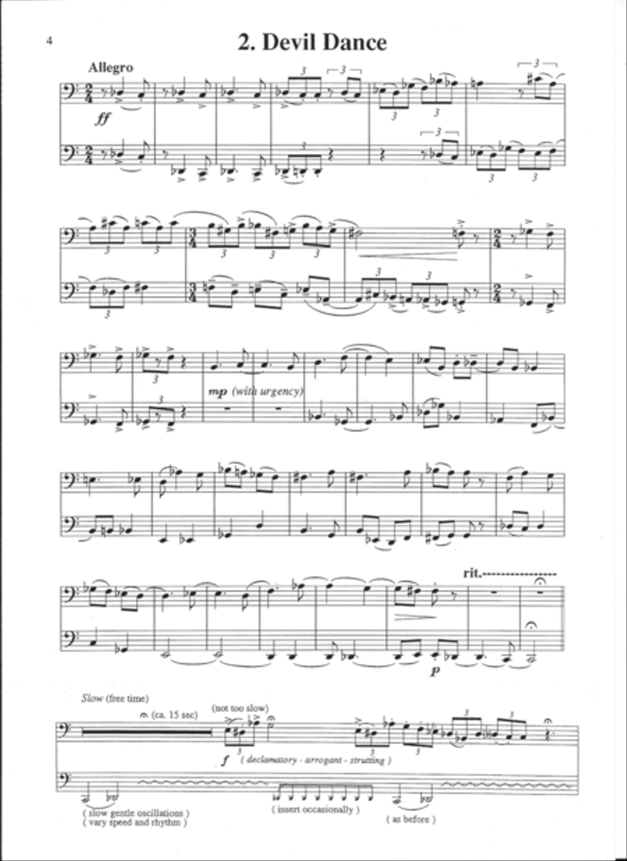 Walpurgis Night Clarinet Duet scores gallery preview page 3