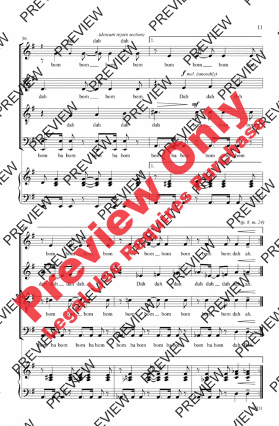Rhapsody in Blue Rhapsody in Blue 4-Part scores gallery preview page 11