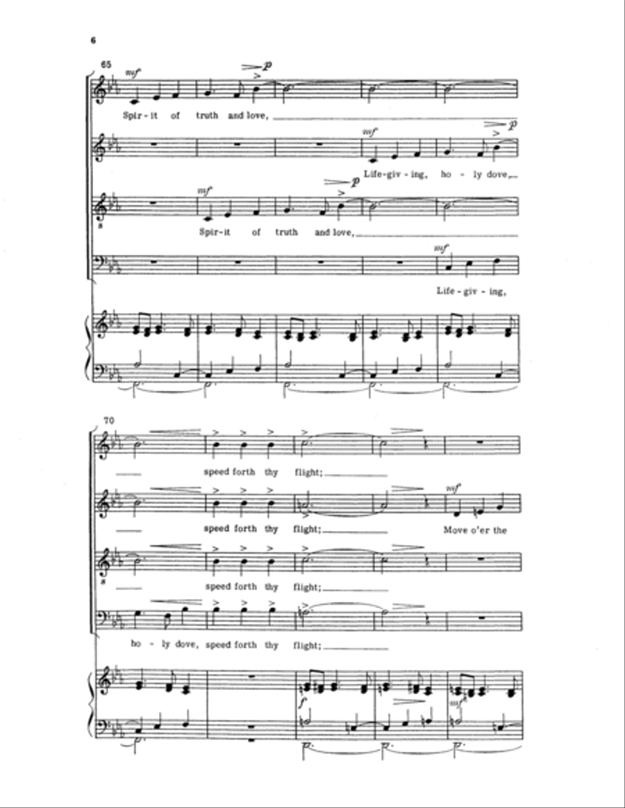 Let There Be Light! 4-Part scores gallery preview page 6