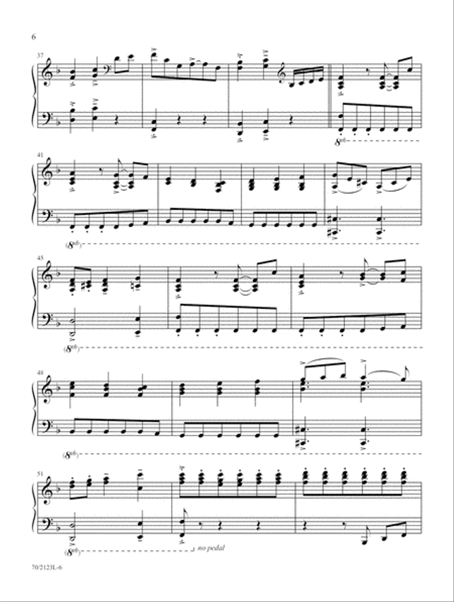 Our Sovereign King Piano Solo scores gallery preview page 6