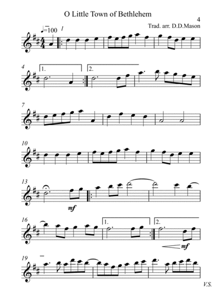 10 Christmas Carols for Solo Violin and Piano image number null