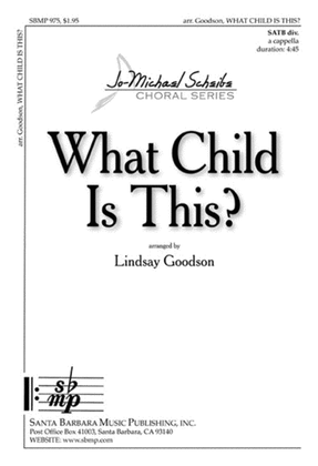 Book cover for What Child Is This? - SATB divisi Octavo