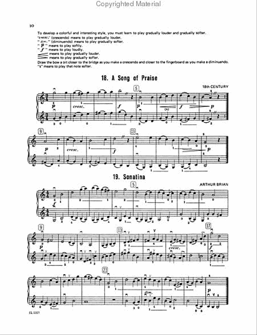 Chamber Music for Two String Instruments, Book 1 Chamber Orchestra scores gallery preview page 3