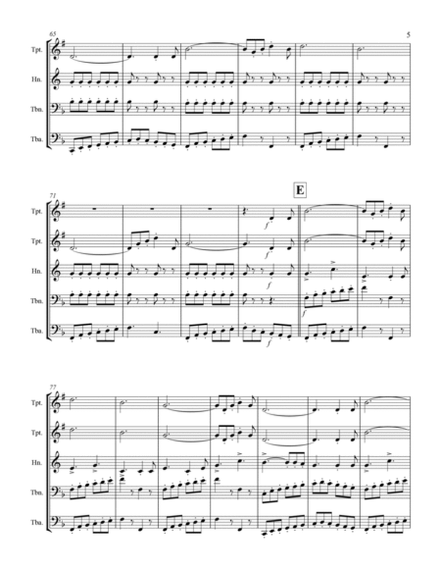 March - Semper Fidelis (for Brass Quintet) image number null