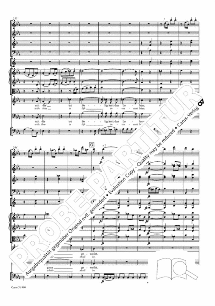 The Creation (Die Schopfung) 4-Part scores gallery preview page 319