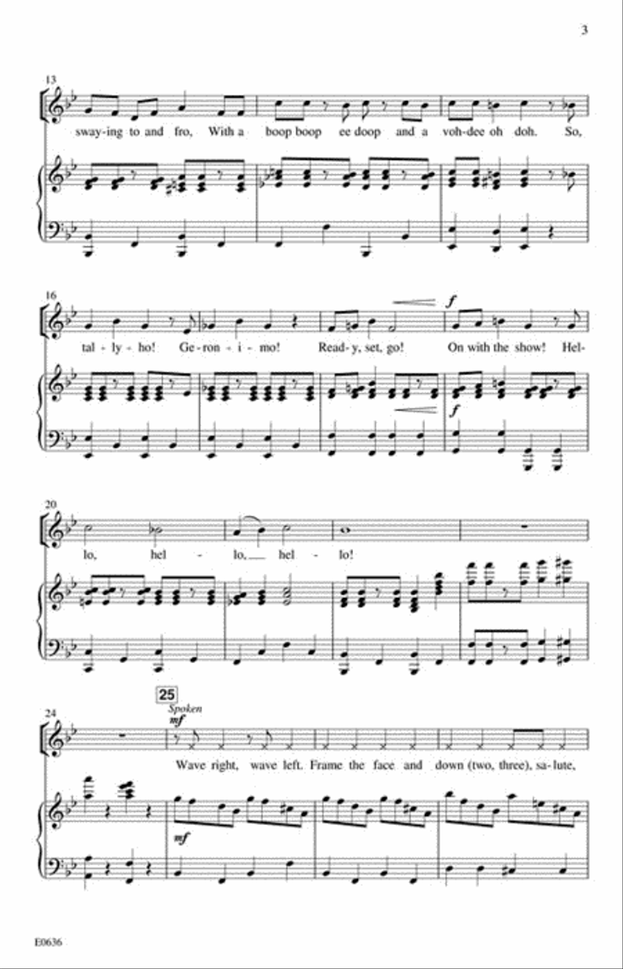 Hello, Hello! 2-Part scores gallery preview page 3
