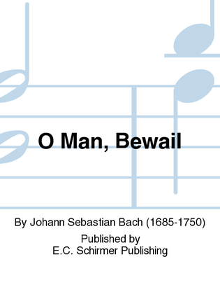 Book cover for St. Matthew Passion: O Man, Bewail