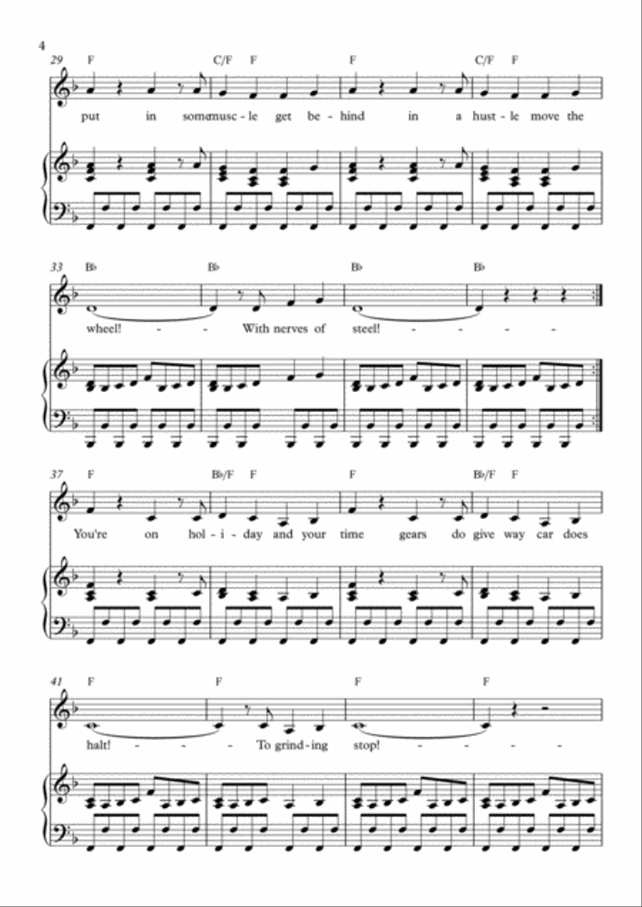 Give It Some Action Voice scores gallery preview page 4