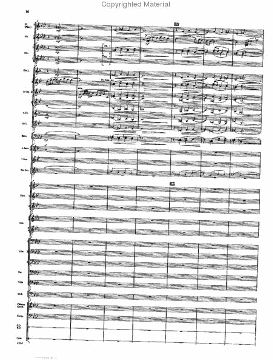 Symphonic Scenario Symphonic Scenario Concert Band scores gallery preview page 15