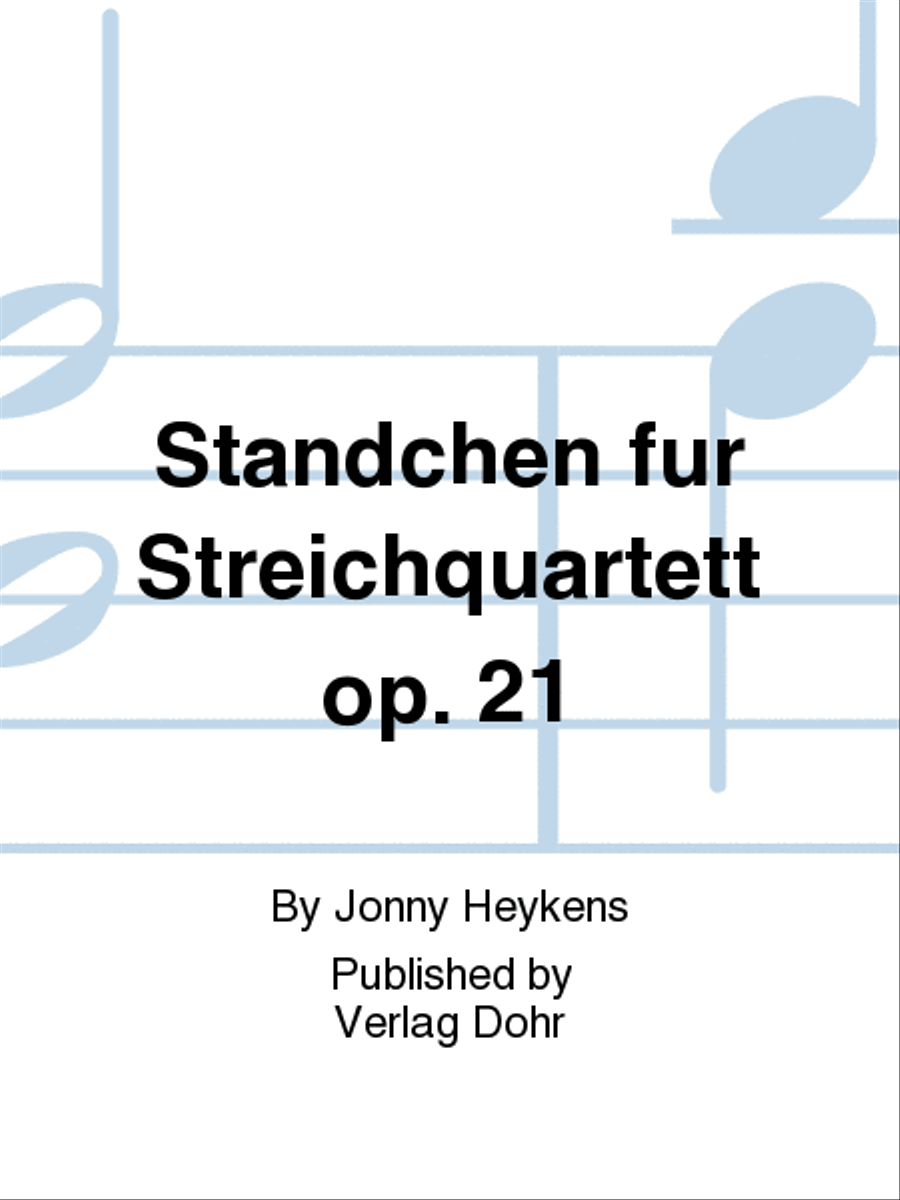Ständchen op. 21