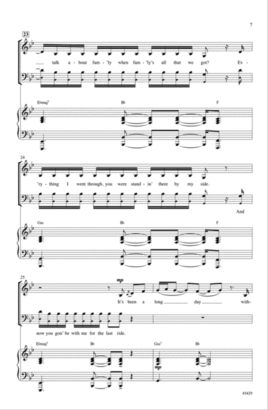 See You Again See You Again Choir scores gallery preview page 6