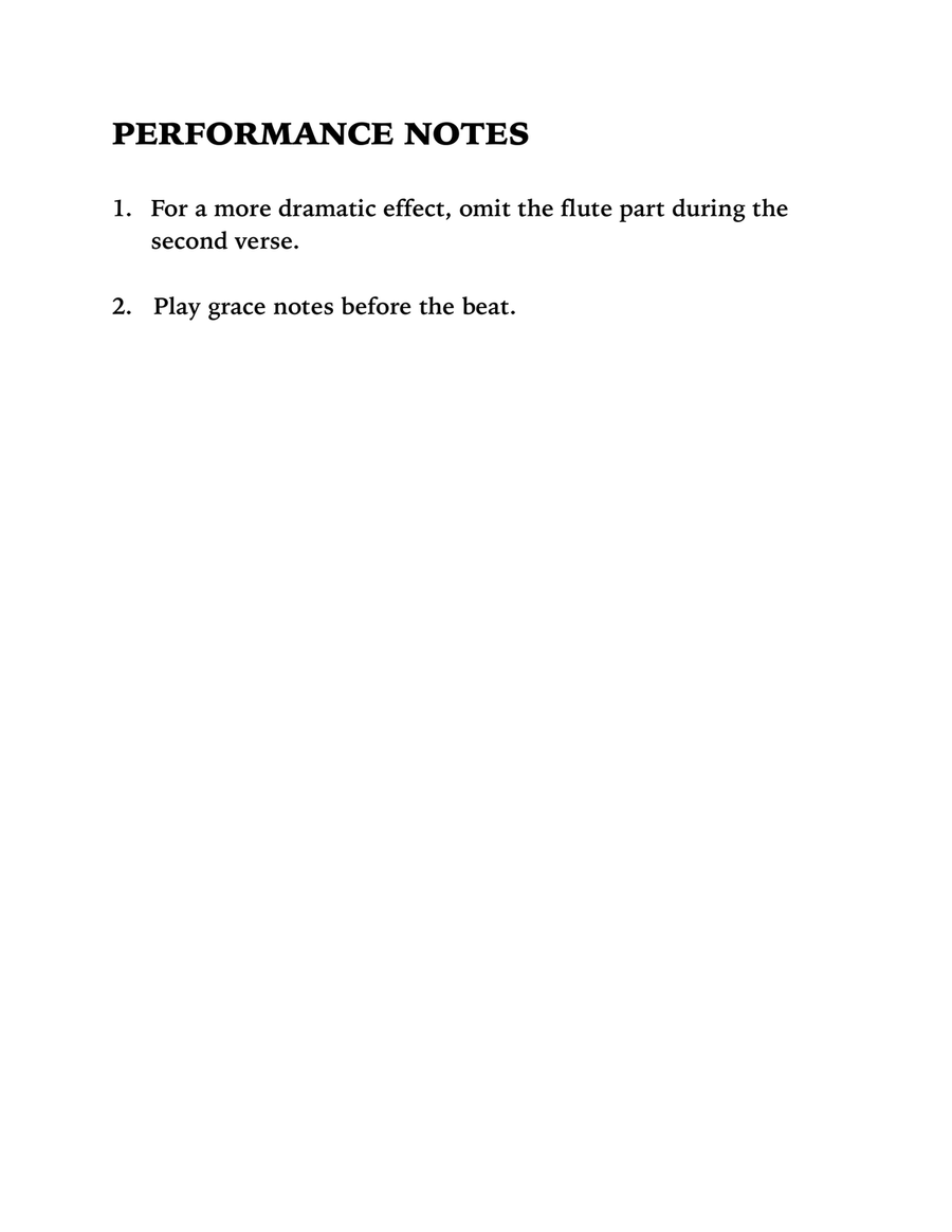 The Water is Wide (Piano/Vocal/Guitar/Flute or Penny Whistle) Piano, Vocal scores gallery preview page 3