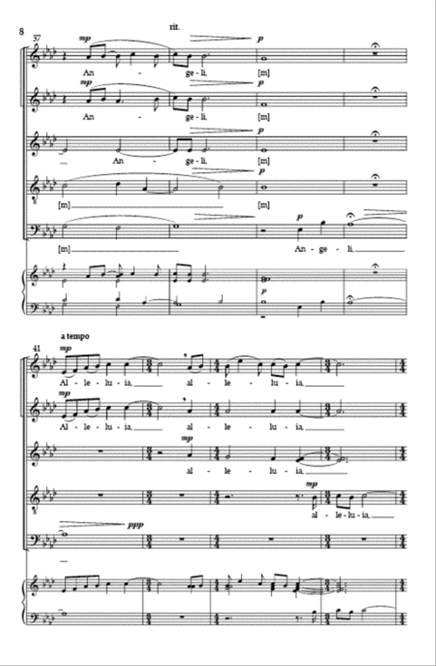 Gaudeamus omnes Divisi scores gallery preview page 7