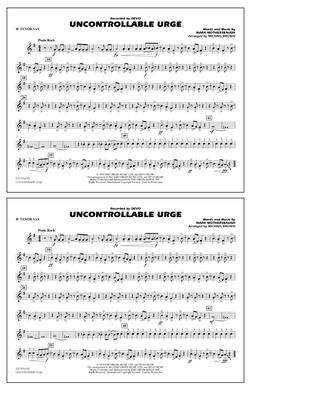 Uncontrollable Urge - Bb Tenor Sax