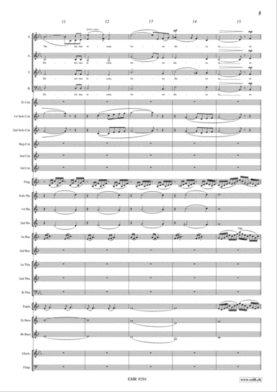 Ave Maria 4-Part scores gallery preview page 8