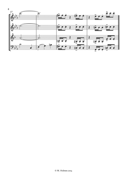 "Ye Olde" Elegy - Wind Quartet Version in C Minor image number null