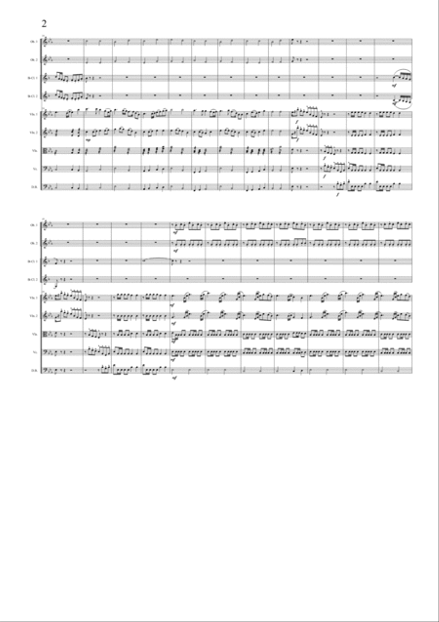 Symphony No. 1, op. 13 Full Orchestra scores gallery preview page 6