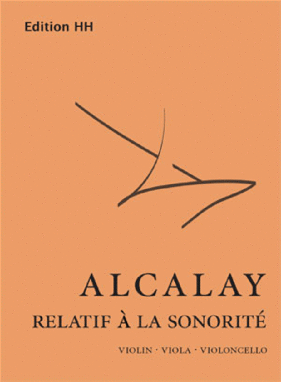 relatif à la sonorité String Trio scores gallery preview page 1