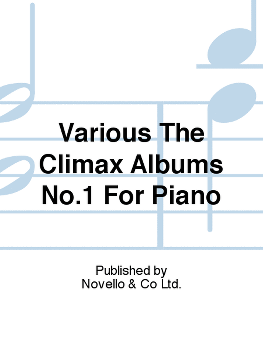The Climax Albums No.1