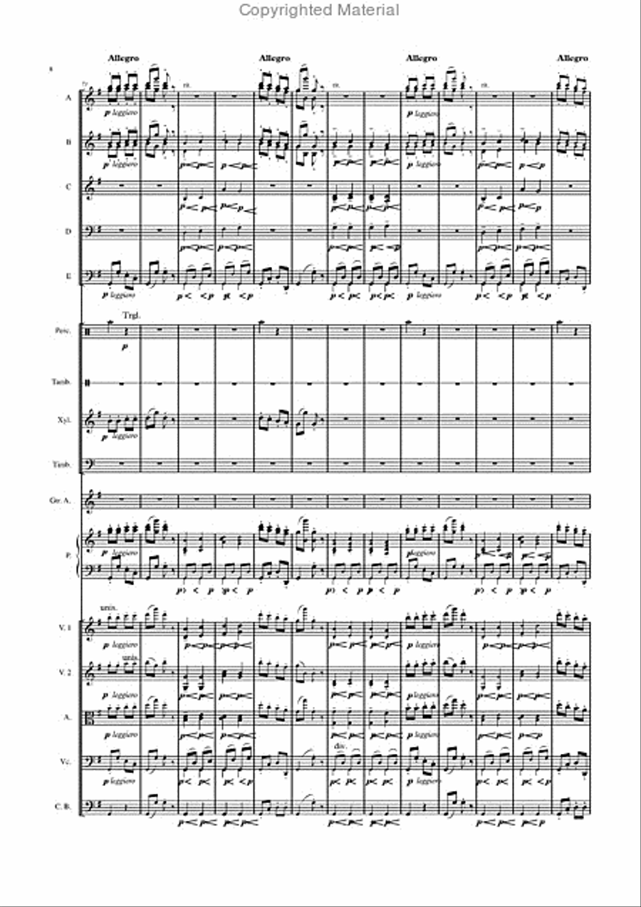 Danse hongroise n°5 Danse hongroise n°5 Orchestra scores gallery preview page 9