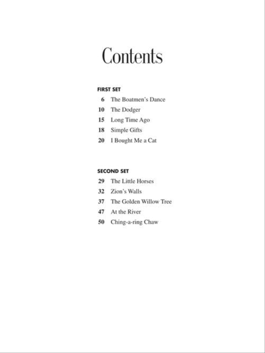 Old American Songs Complete Medium Voice scores gallery preview page 3