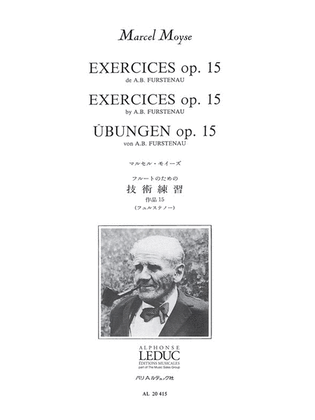 Book cover for Exercices de Furstenau Op. 15